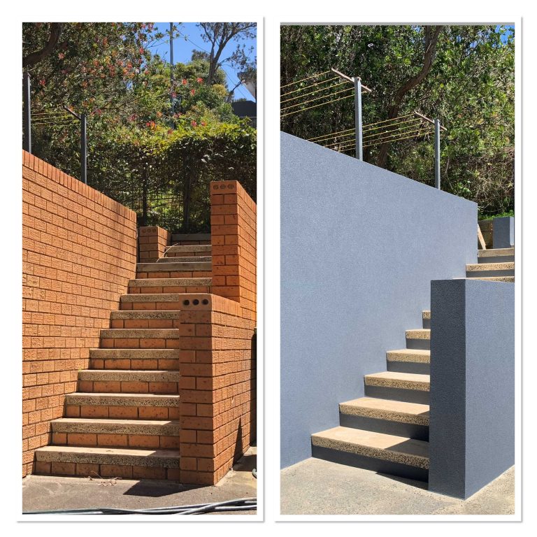 Before & After Rendering - Rendering in Central Coast NSW