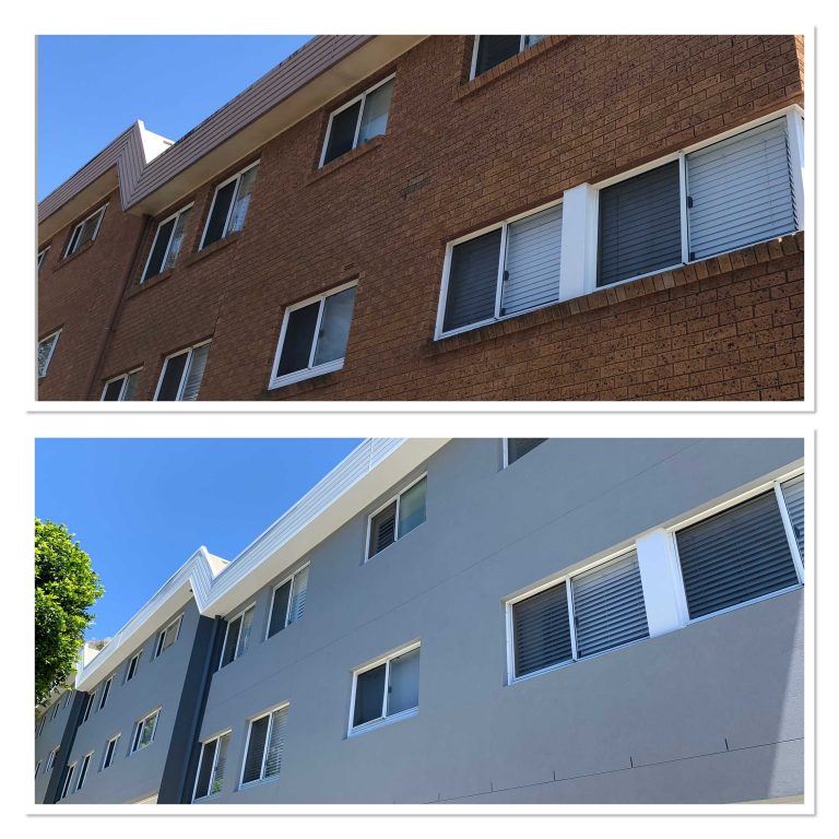 Before & After Rendering - Rendering in Central Coast NSW